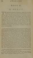 view A treatise on cattle : showing the most approved methods of breeding, rearing, and fitting for use, asses, mules, horned cattle, sheep, goats, and swine ; with directions for the proper treatment of them in their several disorders : to which is added, a dissertation on their contagious diseases ; carefully collected from the best authorities, and interspersed with remarks / by John Mills, Esq.