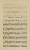 view An inaugural essay on pulmonary consumption : for the degree of Doctor of Physic submitted to the consideration of the Honourable Robert Smith, provost, and of the regents of the University of Maryland / by Daniel M. Moore of Lancaster Pennsylvania. Member of the Baltimore and Philadelphia medical societies.