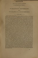 view Signaes pelos quaes se póde reconhecer o cancro do utero : e o diagnostico differencial entre as ulcerações, e o cancro do mesmo orgão : these apresentada, e sustentada no dia 16 de novembro de 1843 perante o jury da Faculdade de Medicina da Bahia no concurso para o logar de substituto da Secção Cirurgica / por Antonio José Ozorio.