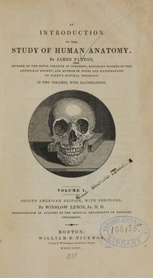 An introduction to the study of human anatomy book cover
