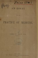 view An essay upon the practice of medicine.