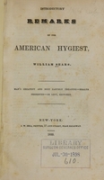 view Introductory remarks of the American hygiest, William Sears.