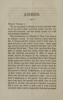 view Address, delivered before the friends and patrons of the Troy Hospital / by David L. Seymour, February 12, 1850 ; also the remarks of Maj. Gen. Wool, and Peter Havermans, on the occasion of the laying of the corner stone of the above institution.