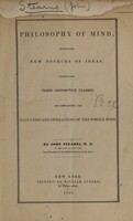 view Philosophy of mind, developing new sources of ideas, designating their distinctive classes, and simplifying the faculties and operations of the whole mind.