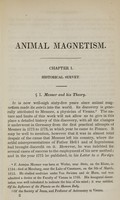 view A practical manual of animal magnetism : containing an exposition of the methods employed in producing the magnetic phenomena, with its application to the treatment and cure of diseases / by Alphonse Teste ; translated from the second edition by D. Spillan.