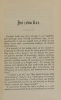 view The new hydropathic cook-book : with recipes for cooking on hygienic principles : containing also a philosophical exposition of the relations of food to health : the chemical elements and proximate constitution of alimentary principles : the nutritive properties of all kinds of aliments : the relative value of vegetable and animal substances : the selection and preservation of dietetic materials, etc., etc. / by R.T. Trall.