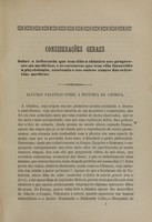 view Considerações geraes sobre a influencia que tem tido a chimica nos progressos da medicina, e os soccorros que tem ella fornecido á physiologia, anatomia e dos ontros ramos das sciencias medicas : ligeiras reflexões sobre as consequencias pathologicas provenientes de uma forte contusão sobre a caixa thoracica, e marcar se a contusão profunda do coração será mortal : breves considerações ácerca do mercurio e da suas principaes preparações empregadas em medicina, de sua acção no tratamento das molestias em que sua applicação é reclamada : these apresentada e sustentada perante a Faculdade de Medicina do Rio de Janeiro a 16 de dezembro do 1850 / pelo Francisco de Paula Travassos.