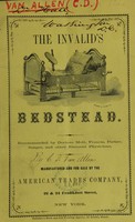 view The invalid's bedstead.