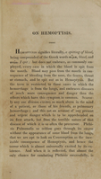 view Medical dissertations on hemoptysis or the spitting of blood, and on suppuration : which obtained the Boylston premiums for the years 1818 & 1820 / by John Ware, M.D.