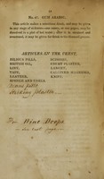 view Particular directions for a family medicine chest / prepared by Jonathan Webb, apothecary and chemist, Salem.