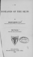 view On diseases of the skin / by Erasmus Wilson.