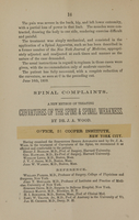 view Pott's disease, or, Angular curvature of the spine : cases successfully treated and reported in the New York journal of medicine, November 1857 / by J.A. Wood.