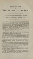 view A class-book of chemistry : in which the principles of the science are familiarly explained and applied to the arts, agriculture, physiology, dietetics, ventilation, and the most important phenomena of nature : designed for the use of academies and schools and for popular reading / by Edward L. Youmans.