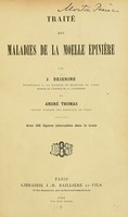 view Traité des maladies de la moelle épinière / par J. Dejerine et André Thomas.