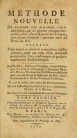 view Méthode nouvelle de traiter les maladies vénériennes : par les gâteaux toniques mercuriels, sans clôture & parmi les troupes, sans séjour d'hôpital ... ouvrage dans lequel on donne la composition desdits gâteaux, ainsi que celle d'une pommade particulière. On y rend compte de quelques expériences eudiométriques / par M. Bru.