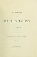 view A treatise on plateless dentures / by C. A. Samsioe.