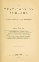 view A textbook on surgery, general, operative, and mechanical / by John A. Wyeth.