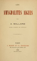 view Les amygdalites aiguës / par A. Sallard.