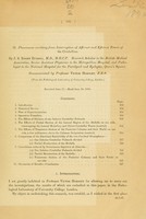 view Phenomena resulting from interruption of afferent and efferent tracts of the cerebellum / by J.S. Risien Russell ... read June 18, 1896.