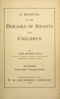 view A manual of the diseases of infants and children.