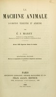 view La machine animale locomotion terrestre et aérienne.
