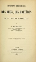 view Affections chirurgicales des reins, des uretères et des capsules surrénales.