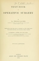 view Text-book of operative surgery / by Theodor Kocher.