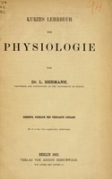 view Kurzes Lehrbuch der Physiologie.