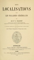 view Des localisations dans les maladies cérébrales.