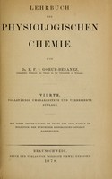 view Lehrbuch der physiologischen Chemie.