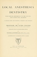 view Local anesthesia in dentistry ...