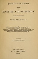 view Questions and answers on the essentials of obstetrics : Prepared especially for students of medicine.