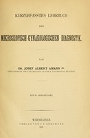 view Kurzgefasstes Lehrbuch der mikroskopisch-gynäkologischen Diagnostik.