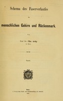 view Schema des Faserverlaufes im menschlichen Gehirn und Rückenmark / von Chr. Aeby.