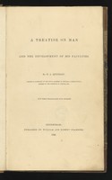 view A treatise on man and the development of his faculties / By M.A. Quetelet ... Now first translated into English [Under the superintendence of R. Knox].