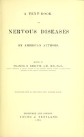 view A textbook of nervous diseases / By America authors.