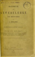 view Handbuch der gewebelehre des menschen.