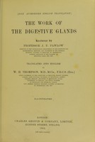 view The work of digestive glands.