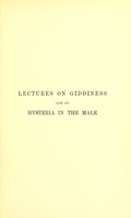 view Lectures on giddiness and on hysteria in the male.