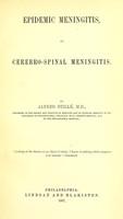 view Epidemic meningitis of cerebro-spinal meningitis.