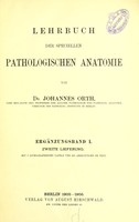 view Die pathologische Anatomie des Auges / bearbeitet von Richard Greeff.