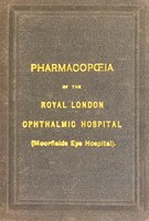 view The pharmacopoeia of the Royal London Ophthalmic Hospital (Moorfields Eye Hospital).