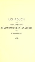 view Lehrbuch der Vergleichenden Mikroskopischen Anatomie der Wirbeltiere / herausgegeben von Albert Oppel.