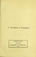 view Handbook of psychology / by J. Clark Murray.