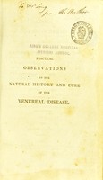 view Practical observations on the natural history and cure of the venereal disease / by John Howard.