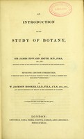 view An introduction to the study of botany / by Sir James Edward Smith.