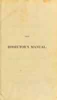 view The dissector's manual / by J. H. Green.