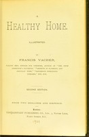 view A healthy home.