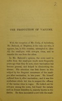 view The production of vaccine.