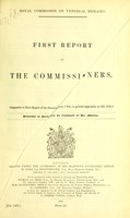 view First Report [with Final Report and Appendices] of the Commissioners.